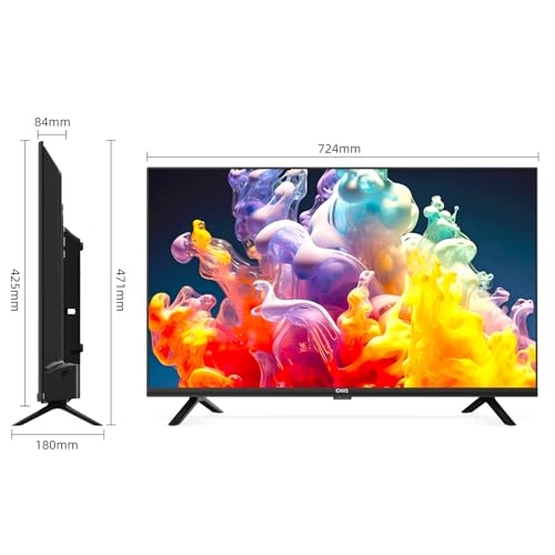 CHIQ 32 tums HD Smart TV med Google TV, HDR & Dolby Audio