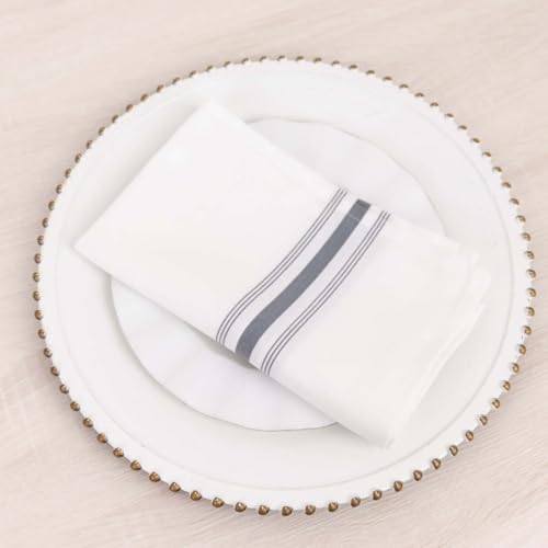 Servilletas de Tela Rectangulares de Poliéster 22x18 Pulg miniatura 4