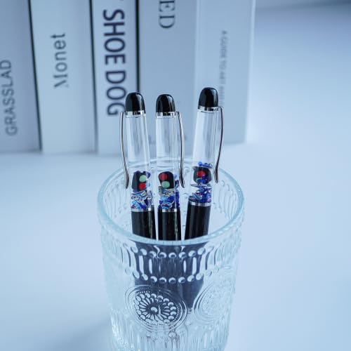 Image of Traffic Light Police Car Ballpoint Pen Unique Floating Stationery Perfect Birthday Party Favor Gifts