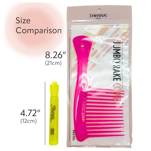 Peine Jumbo Rake de Dientes Anchos para Cabello Rizado miniatura 2