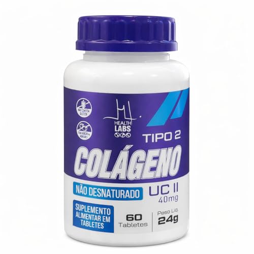 Colágeno Tipo II Não Desnaturado UC-II - 60 Tabletes