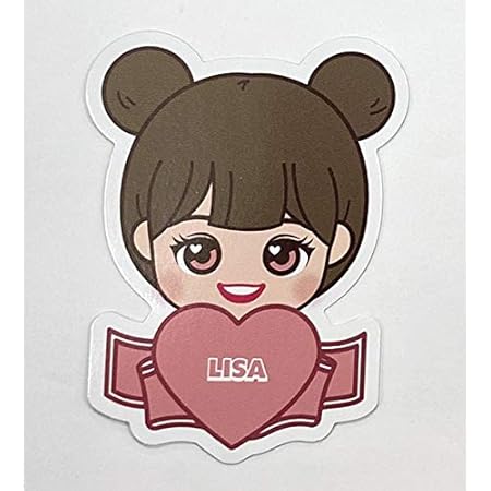 21春夏 Blackpink ジス Jisoo Vinyl Make Up ステッカー 大注目 Guate Com