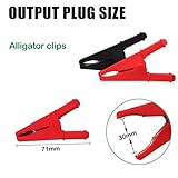 14.6V10A LiFePO4 Battery Charger,12V LiFePO4 Lithium Iron Battery Maintenance Smart Charger,14.6V LiFePO4 Battery Charger Support Fast Charging Blue Exterior With Alligator Clip Connector - Image 2