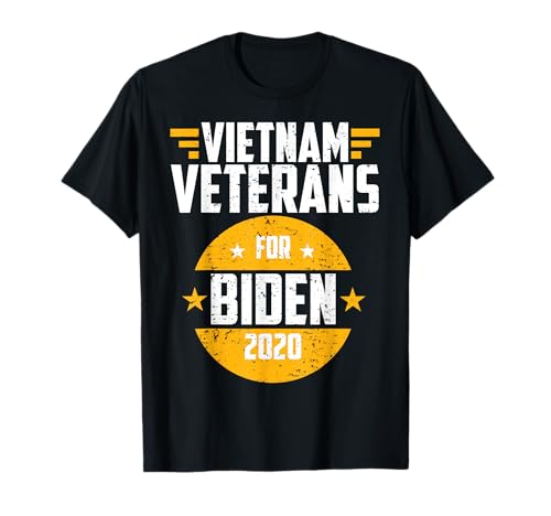 Vietnam Veterans For Biden 2020 President Election T-Shirt
