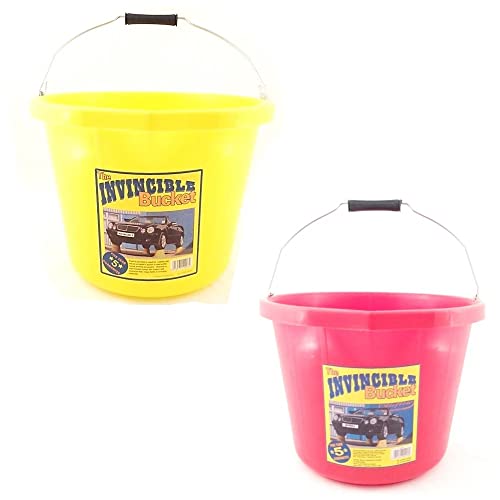 Airflow Heavy Duty Invincible Builders Bucket Red 3 Gallon 15 Litre