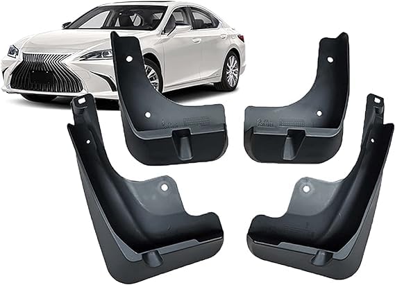 Garde boue pour Lexus ES 2018 2019 2020 2021 bavette auto noire