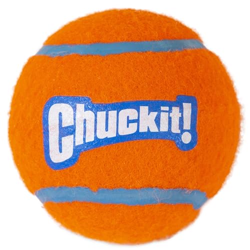 Chuckit Dog Tennis Ball Dog Toy, Large (3 Inch...