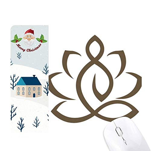 Cadeau de Noël bouddhisme tapis de souris spirituel pour les proches