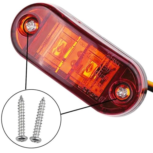 Kit 5 lámparas LED ámbar oscuro para parrilla Jeep Wrangler JL 2018+ miniatura 2