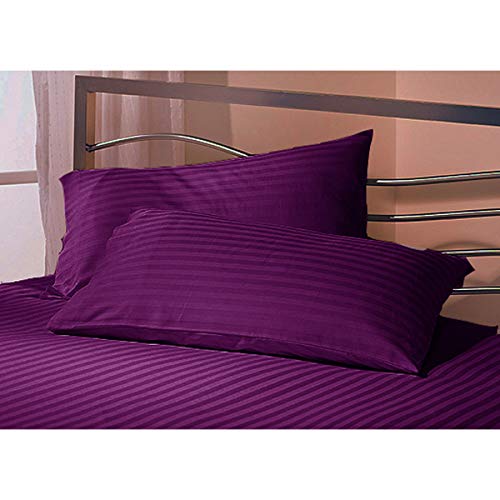 Standard/Queen (21"x32") Size Set of 2 Pillow Cases Gifts for Women Men 600 Thread Count Egyptian Cotton Pillow Cases, Fits Standard & Queen Size