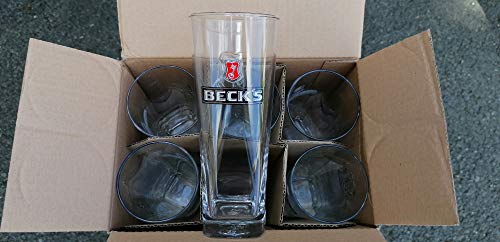 Set di 6 bicchieri da 50 cl birra BECK