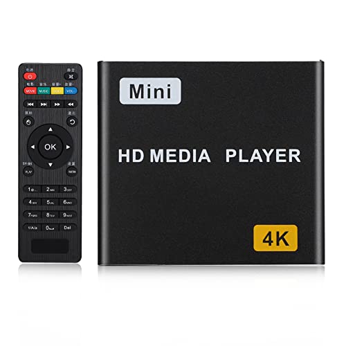 V BESTLIFE HDMI Media Player,4K 1080P Full-HD Digital Media Player Support HDMI/AV Output,Play Video and Photos with USB Drive/SD Cards/External Devices for Android(US Plug) V BESTLIFE HDMI Media Player,4K 1080P Full-HD Digital Media Player Support HDMI/AV Output,Play Video and Photos with USB Drive/SD Cards/External Devices for Android(US Plug)