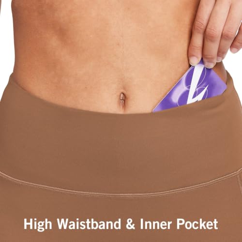 Image of baleaf Women's High Waist Biker Shorts with 3 Pockets