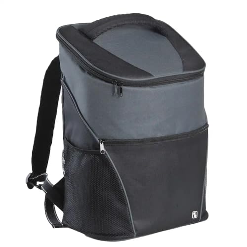 Mochila Térmica Tropical de 18 litros Preto/Cinza