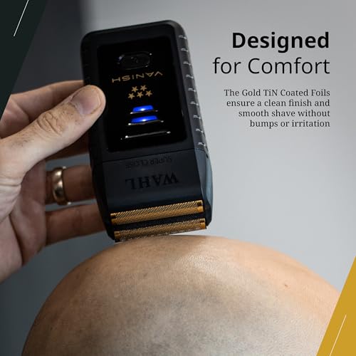 Image of Wahl Professional 5 Star Vanish Shaver, Lithium-Ion Battery, Pop-Out Foil Bars, Ergonomic Design, 100 Minutes Runtime, Lithium-Ion Battery