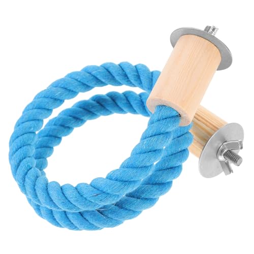 Generic Bird Parrot Swing Rope Chewing for Parrots Hanging Climbing Perch for Birdcage Durable and Decorative Bird Rope Perch for Fun Playtime Activities