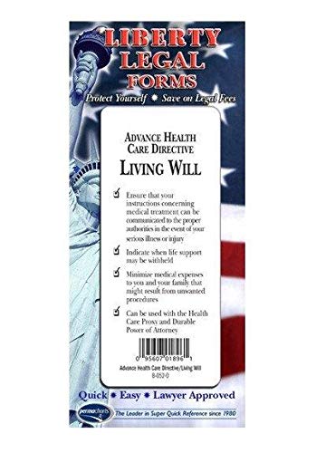 Living Will - Advance Health Care Directive - Usa - Do-It-Yourself Legal Form By Permacharts #TOP1