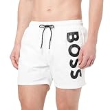 100% poliamida (reciclada) Boss Octopus 10259623 01 Swim_Short, 100 Blanco, XXL Hombres