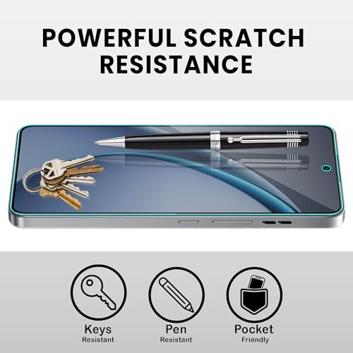 Image of FIRST MART Military-Grade Matte Anti-Glare Tempered Glass for Oppo K13 Turbo Pro and Oppo K13 Turbo (6.59 Inch) With Installation Kit | Edge to Edge Coverage |Anti Glare, Bubble-Free [2 Pack]