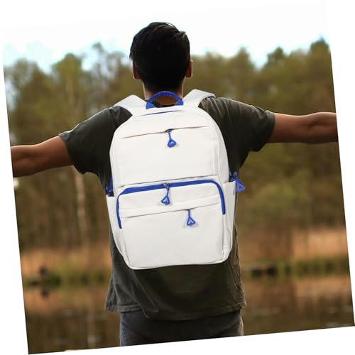 Mochila Casual OUNONA Gran Capacidad para Senderismo y Trabajo miniatura 4