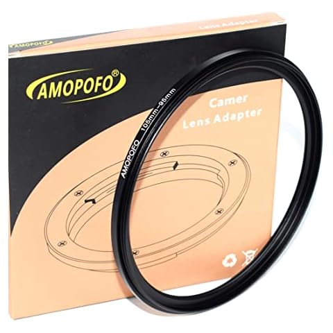 Anillo adaptador AMOPOFO de 105 mm a 95 mm para filtros fotográficos Cover