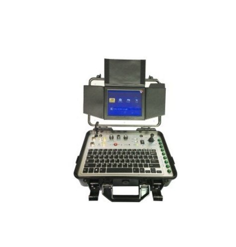 60M CCTV Pipeline Crawler Robot System Underwater Sewer/Drain Pipe Inspection Camera