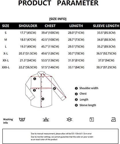 ZEROYAA Men's Classic Button Down Shirt