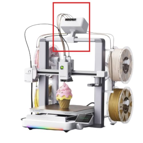 Image of 3IDEA Creality CFS Nano Multi-Color Kit for SPARKX i7 3D Printer | Compact Automatic Filament Switching System | Integrated Clip-On Spool Holder | Space-Saving Multi-Color Printing Upgrade