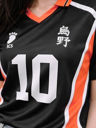 Image of ComicSense.xyz Unisex Haikyuu Anime T Shirts for Men and Women, Karasuno 10 Printed Tshirt