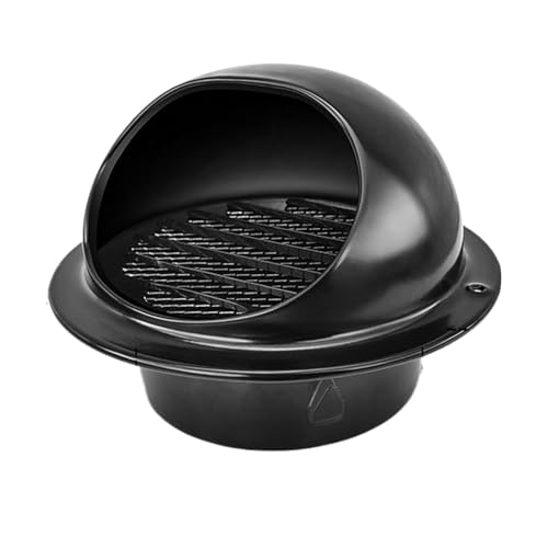 Rejilla de ventilación de 150 mm y 100 mm con malla protectora, conector de tubo para flujo de aire, cubierta de ventilación F0r, garaje, dormitorio, baño, cobertizo, pared, área de secado al