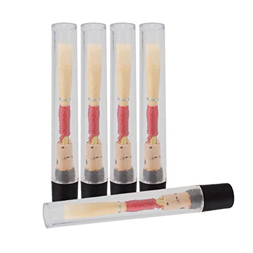 lovermusic German Style Oboe Reeds Woodwind Instruments Accessory (5PCS)