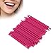 Dental Micro Brush, 100 Pcs Purple Dental Micro Applicator,Cosmetic Micro Brush,Disposable Lip Brushes Lipstick Applicator for Makeup Beauty Dental Brush