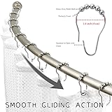 Boho Shower Curtain Sets Navy Blue Shower Curtains for Bathroom Waffle Fabric Shower Curtain Weave Moroccan Geometric Tribal Shower Stall Water Repellent Bohemian Chic Shower Curtain 72x78 Inch Thumb #2