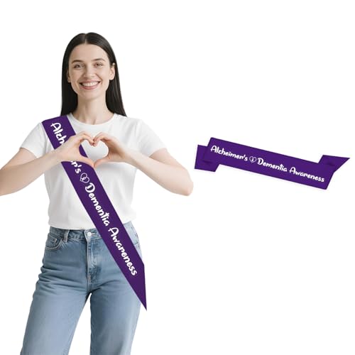 Ruban violet de sensibilisation à la maladie d'Alzheimer