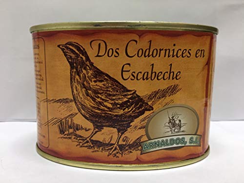 2 Codornices Artesanas en 0,6 Kg. N.