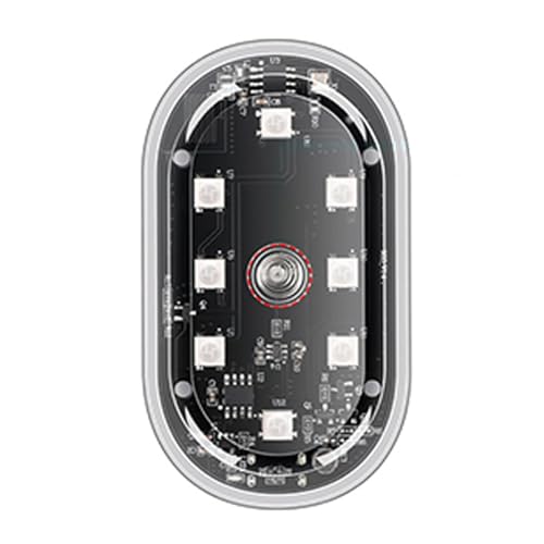 LED inalámbrico de coche con protección impermeable y luces de colores RGB 7