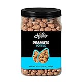 Toffee Peanuts - 37 oz Reusable Container | Candied Covered Coated Gourmet Nut | Kosher | Hand-Picke