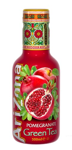 Arizona Tea Mix Bundle - 8 Flavours | Blueberry White Tea, Fruit Punch, Kiwi Strawberry, Watermelon + More | PACK OF 12x500ml MIX 2pc Each - 6 Flavours Boxed Treatz