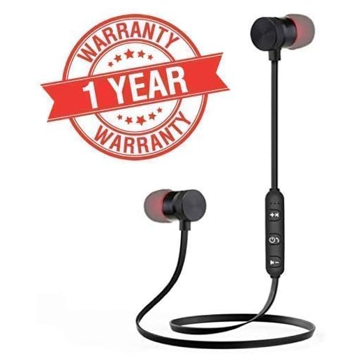 INUOAP Sport Wireless Bluetooth Earphone with Mic Wireless Magnetic Bluetooth Headphones with mic Stereo Headsets Hands-Free with Microphone and Neckband for Android and Apple Devices (Standard)