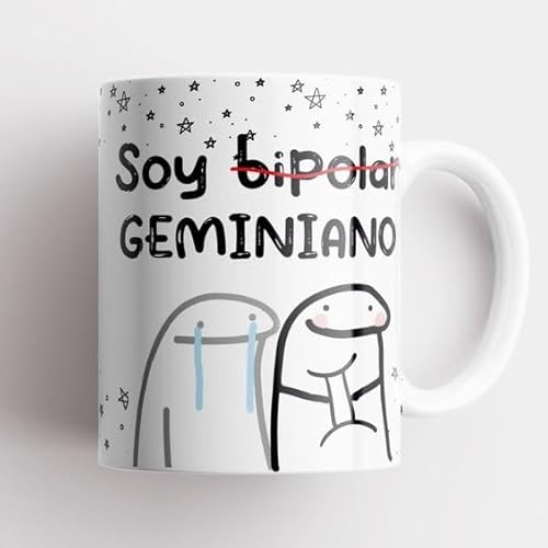 KaTunn Taza con diseño, taza cafe, taza sublimacion, taza porcelana calidad AAA, cumpleaños, Navidad, Regalo, Dia del enamorado, personalizado especial (Geminis)
