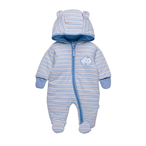 Image of Soberto Baby Girl Boy Fleece Snowsuit Newborn Winter Warm Outwear Clothes Infant Down Suit Jacket Coat Romper 0-12months