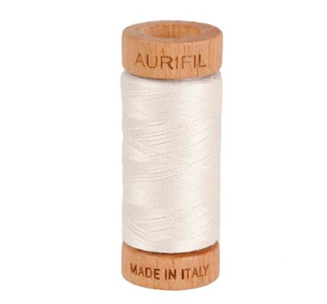 Aurifil Cotton Mako 80wt Thread, Muslin