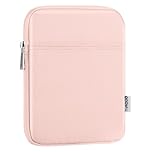 TiMOVO 6-7 Inch Sleeve Case for eReader Book Paperwhite/Colorsoft Signature Edition, Protective Sleeve Cover Pouch Bag Carrying Case for E-Reader/Oasis & Kobo Devices, Pink