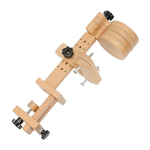 Support pour point de croix en bois ergonomique contre les douleurs de broderie