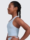 CRZ YOGA Butterluxe Dwustronny top dla dziewcząt Niebieski kambrykowy XS