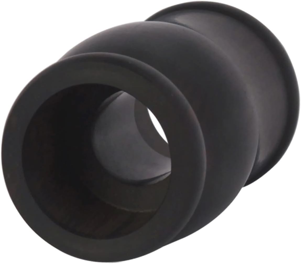 Kisangel Ebony Clarinet Tuning Tube Black Clarinet Pitch Pipe Musical Instrument Accessory for Accurate Tuning Replacement Part for Wind Instruments