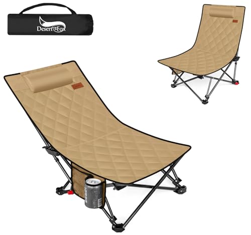 DesertFox �L�����v�`�F�A ���N���C�j���O�`�F�A ����̒��� �H�~�p �A�E�g�h�A�`�F�A �P�i/�Z�b�g �܂肽���� �w������p�x4�i�K���� �R���p�N�g 1�b�݉c�E�P�� ���[�`�F�A �y�ʁy�ω׏d150kg�z�C�X �֎q���ނ� �o�R �g�ѕ֗� �s�N�j�b�N 