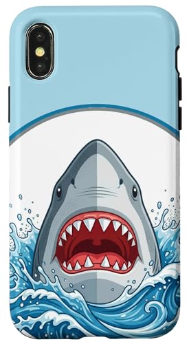 �_�C�i�~�b�N�ȃz�I�W���U���̊C�̔g�A�[�g �X�}�z�P�[�X iPhone X/XS �p