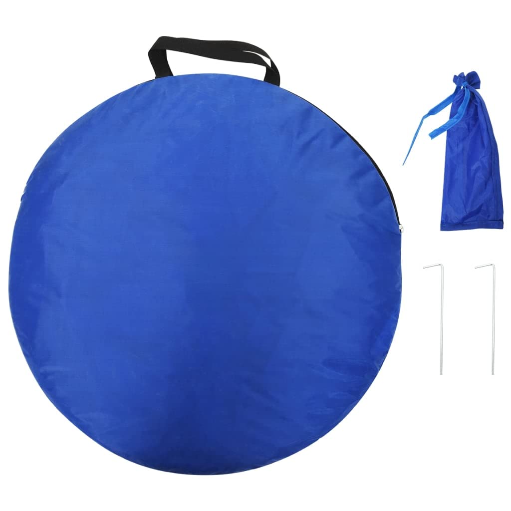 Túnel para perros azul Ø 40 x 200 cm poliéster con bolsa de transporte y 4 piquetas, plegable para interior y exterior, túnel de juego para mascotas, para perros, gatos, conejos y hurones