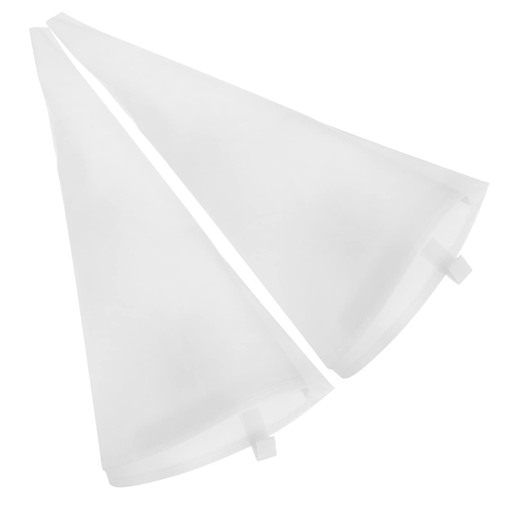 LAPYAPPE 2pcs Reusable Cake Icing Piping Bags for Decorating Portable Frosting Bags for Cakes Cookies for Home Baking and